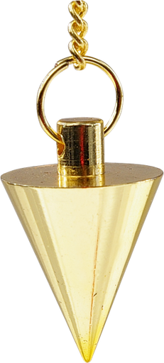 [3660341231975] Pendule Métal Cônique