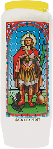 [3660341248706] Neuvaine vitrail : Saint Expédit