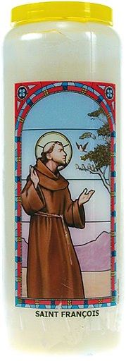 [3660341248744] Neuvaine vitrail : Saint François