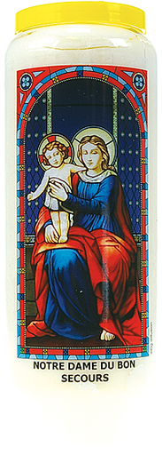 [3660341248812] Neuvaine vitrail : Notre Dame du Bon Secours