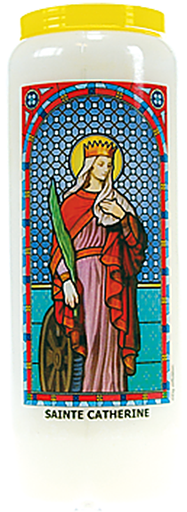 [3660341248836] Neuvaine vitrail : Sainte Catherine