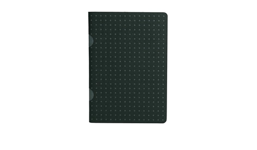[9781439791943] Paper-Oh - Noir sur Gris / Noir sur Gris - B7 - Ligné