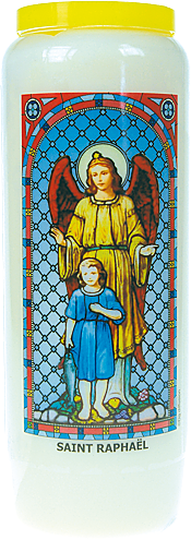 [3660341248843] Neuvaine vitrail : Saint Raphaël