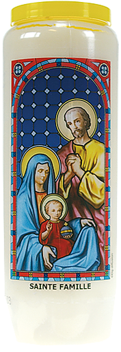 [3660341248935] Neuvaine vitrail : Sainte Famille