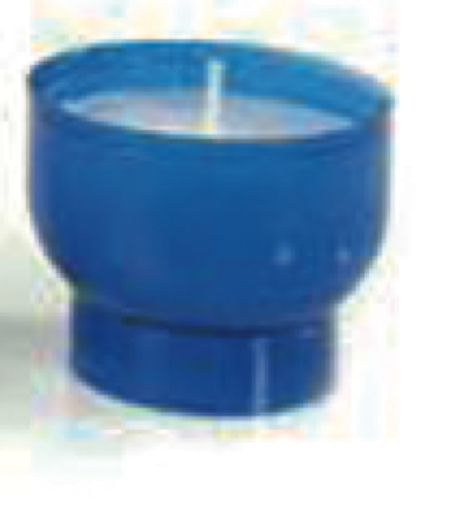 [3660341254271] Veilleuse Votive Bleue - 6 Heures