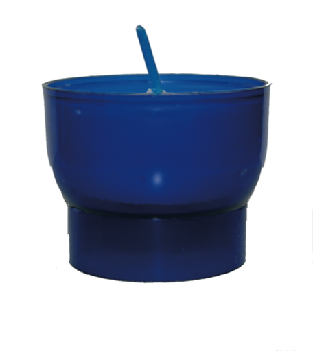 [3660341254295] Veilleuse Votive Bleue - 9 Heures