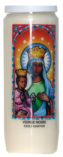[3660341265383] Neuvaine vitrail : Vierge Noire - Exili Dantor