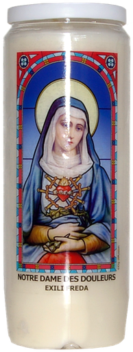 [3660341265390] Neuvaine vitrail : Notre Dame des douleurs - Exili Freda