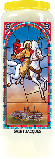 [3660341292280] Neuvaine vitrail : Saint Jacques