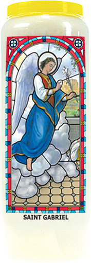 [3660341292297] Neuvaine vitrail : Saint Gabriel