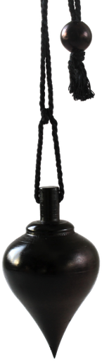 [3660341304990] Pendule Goutte en Buis Teinté Noir