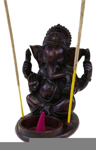 [3660341316894] Porte Encens pour cône Ganesh en résine