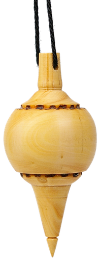 [3660341317143] Pendule Boule en Buis Gravé