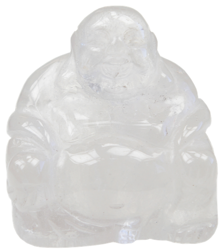 [3660341322635] Bouddha Rieur Assis 4 cm - Cristal de roche