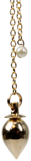 [3660341343333] Pendule Goutte Dorée avec Collerette