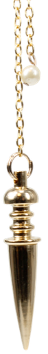 [3660341343371] Pendule Maât Egyptien Doré