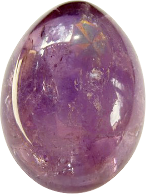 [3660341404614] Oeuf Améthyste - Pièce de 30 x 45 mm