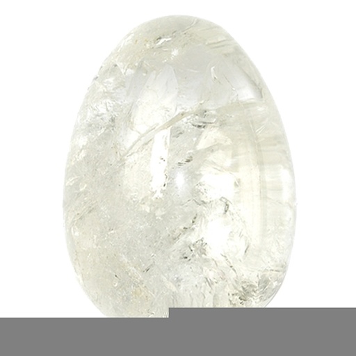 [3660341404645] Oeuf Cristal de Roche - Pièce de 30 x 45 mm