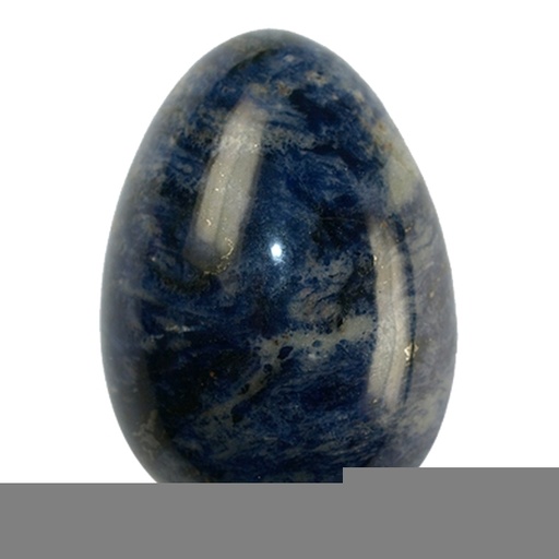 [3660341404690] Oeuf Sodalite - Pièce de 30 x 45 mm