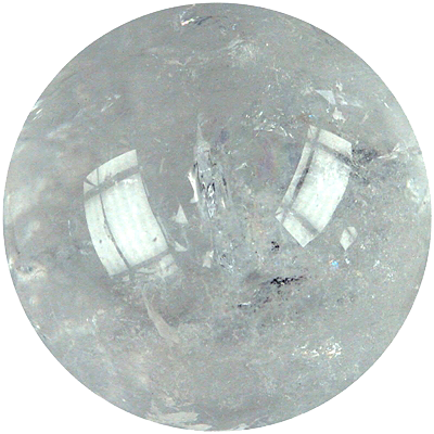 [3660341404942] Sphère Cristal de Roche - Pièce de 40 mm