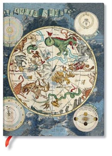 [9781439756157] Carnets Flexis à couverture souple - Planisphère Céleste - Ultra - Non ligné