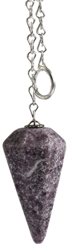 [3660341557198] Pendule à Facettes Lépidolite