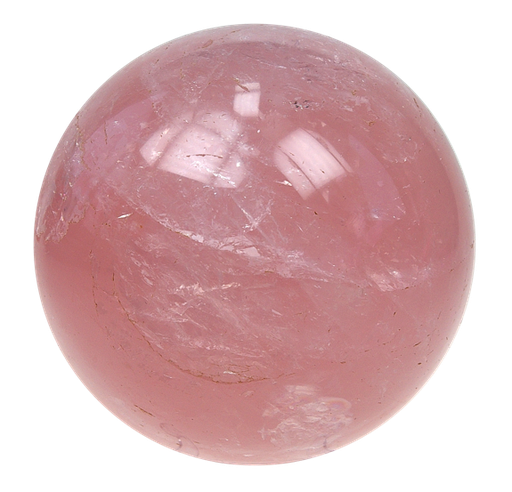 [3660341557976] Sphère Quartz Rose - Pièce de 15 à 16 cm