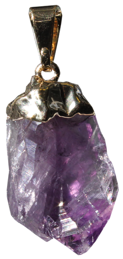 [3660341561478] Pendentif Améthyste Pointe brute