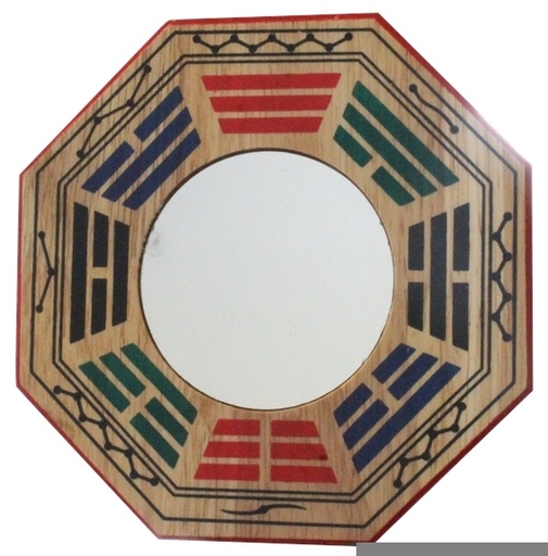 [3660341567845] Miroir Pa-Kua - Concave - 15,5 cm