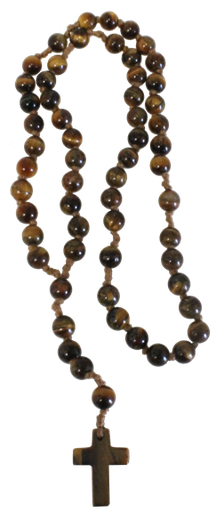 [3660341576878] Chapelet perles 6 mm - Oeil de Tigre
