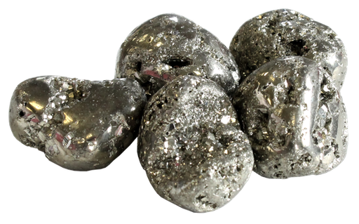 [3660341585481] Pierres Roulées Pyrite Qualité Extra - Sachet 500 grs