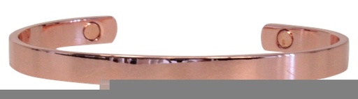 [3660341585887] Bracelet cuivre avec Aimants Jonc plat