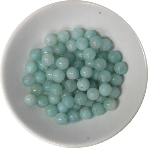 [3660341593141] Perles Amazonite 6 mm - Sachet de 66 perles