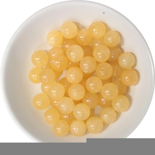 [3660341593271] Perles Calcite Orange 8 mm - Sachet de 50 perles