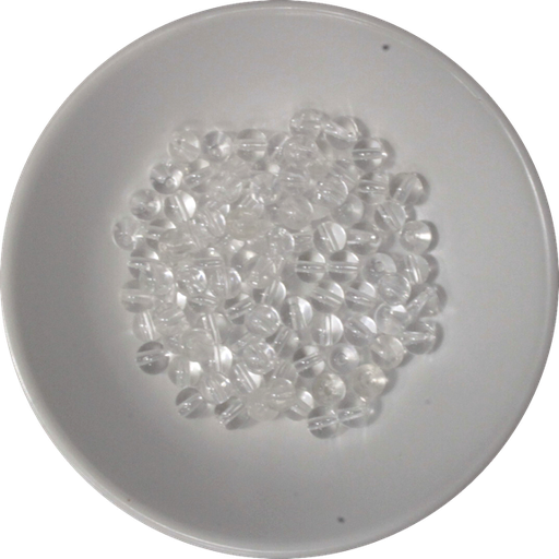 [3660341593318] Perles Cristal de Roche 4 mm - Sachet de 100 perles