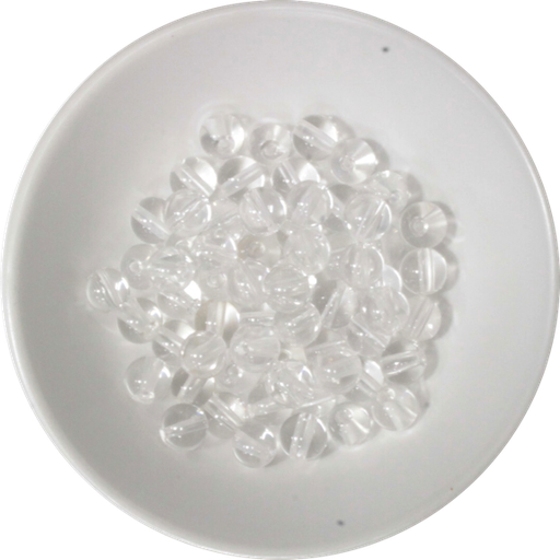 [3660341593325] Perles Cristal de Roche 6 mm - Sachet de 66 perles