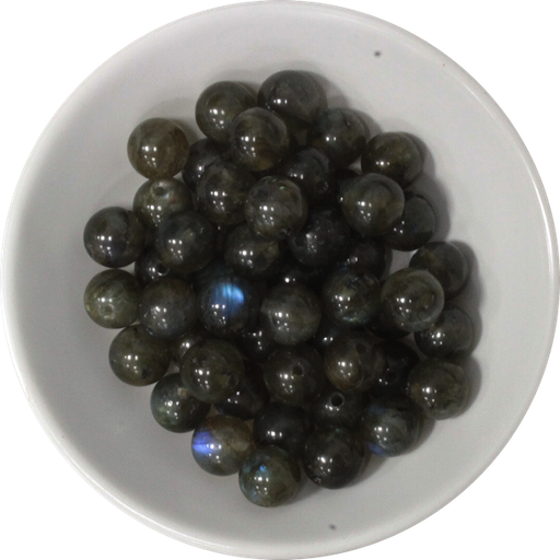 [3660341593486] Perles Labradorite 8 mm - Sachet de 50 perles