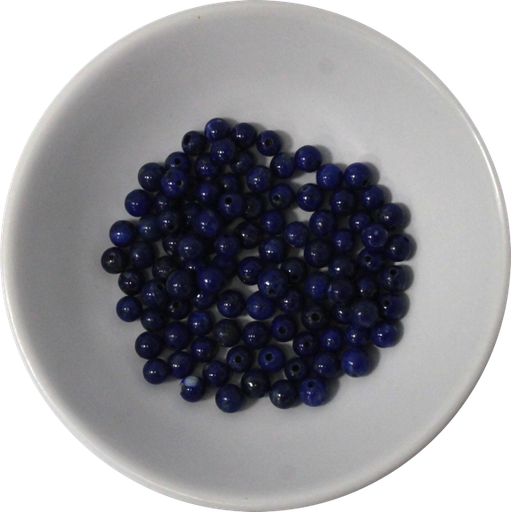[3660341593493] Perles Lapis Lazuli 4 mm - Sachet de 100 perles