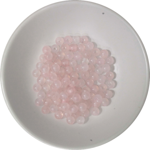 [3660341593615] Perles Quartz Rose 4 mm - Sachet de 100 perles