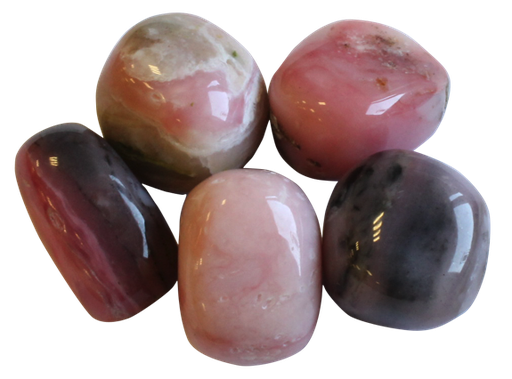 [3660341595541] Pierres roulées Opale Rose - Sachet 500 grs