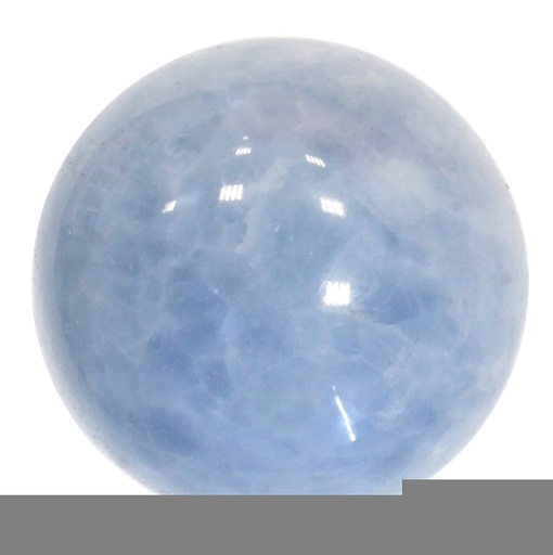 [3660341598153] Sphère Calcite Bleue - Pièce de 4 à 6 cm