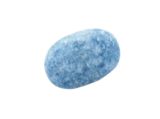 [3660341598597] Galet Calcite Bleue - Pièce de 6 à 7 cm