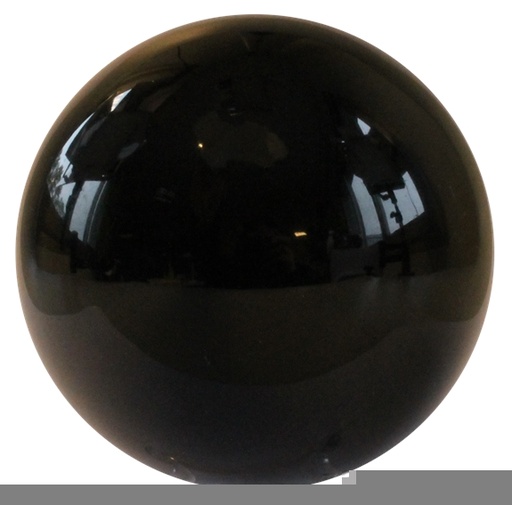 [3660341608494] Sphère Obsidienne Noire - Pièce de 12 cm