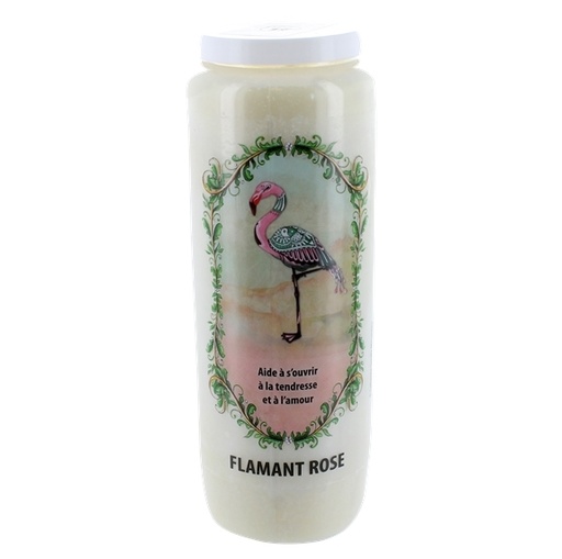 [3660341618226] Neuvaine animal totem - Flamant Rose