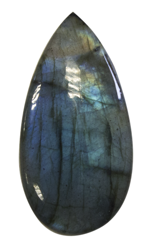 [3660341620076] Cabochon Labradorite 2 cm x 4 cm