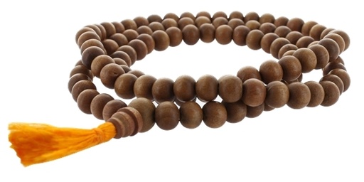 [3660341630068] Collier Mala en bois de Santal