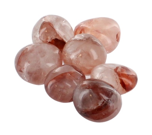 [3660341635841] Pierres Roulées Hématoide Rouge - Sachet 500 grs