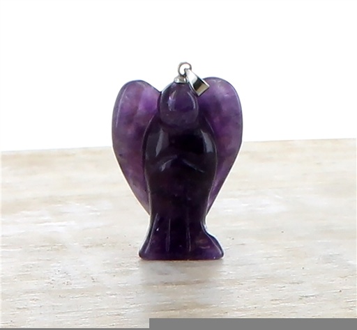 [3660341642184] Pendentif Ange Améthyste - Qualité A