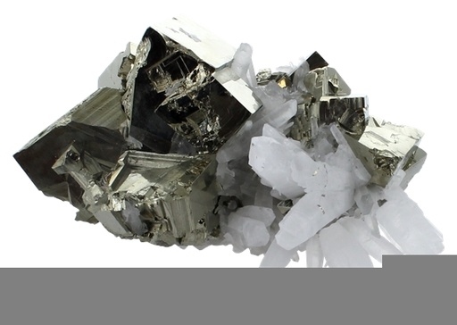[3660341644454] Amas Pyrite et Cristaux - 600 à 750 grammes