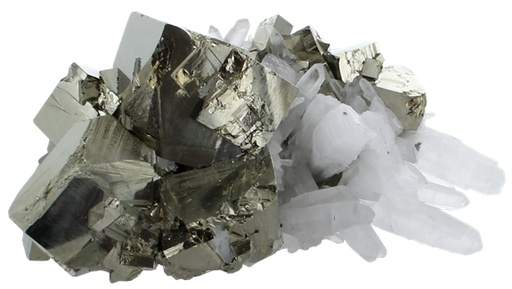 [3660341644461] Amas Pyrite et Cristaux - 800 grammes à 1 kilo